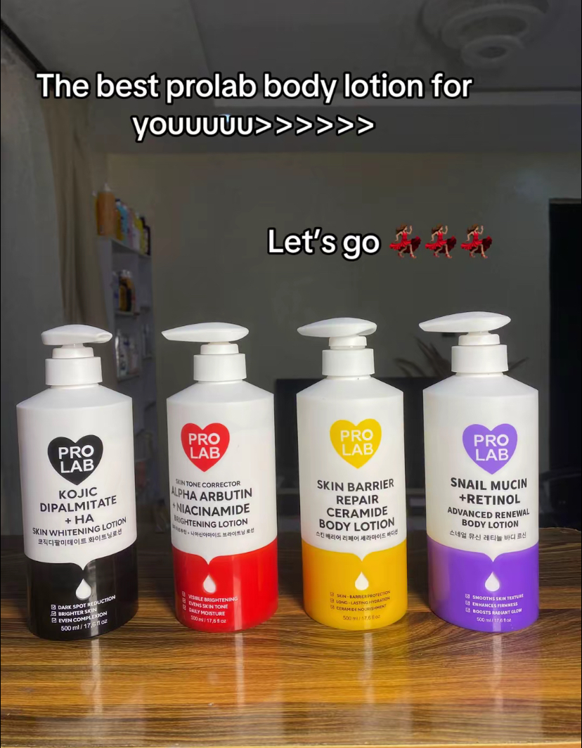 Prolab lotions